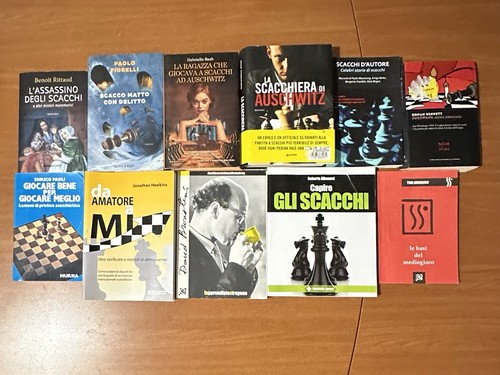 Lotto libri scacchi - lotto,