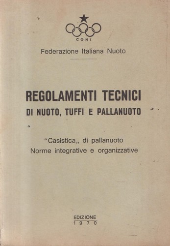 Regolamenti tecnici nuoto - tecnici, di