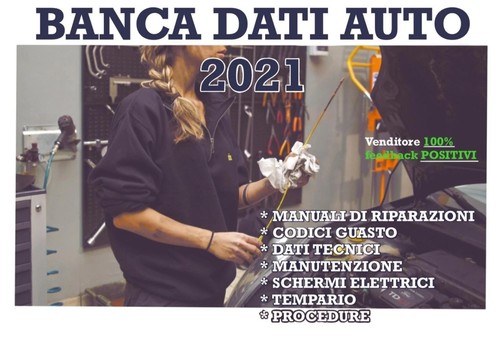 Banca dati auto 2021 manuali - banca,