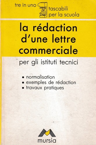 Redaction une lettre - la, d'une