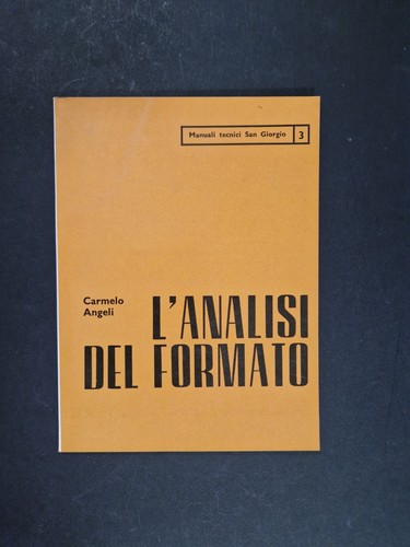 Carmelo angeli analisi del - angeli, l'analisi