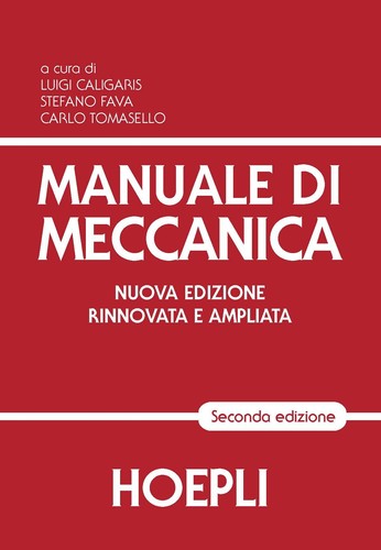 Manuale meccanica per gli - manuale,