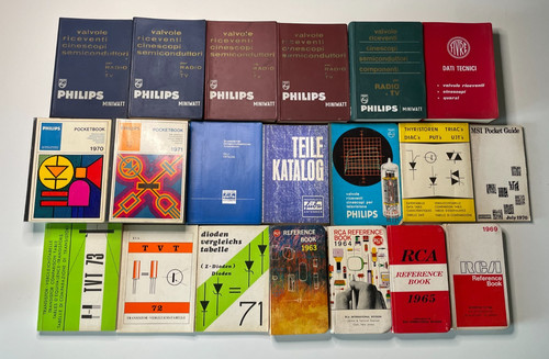 Lotto manuali dati tecnici - manuali,
